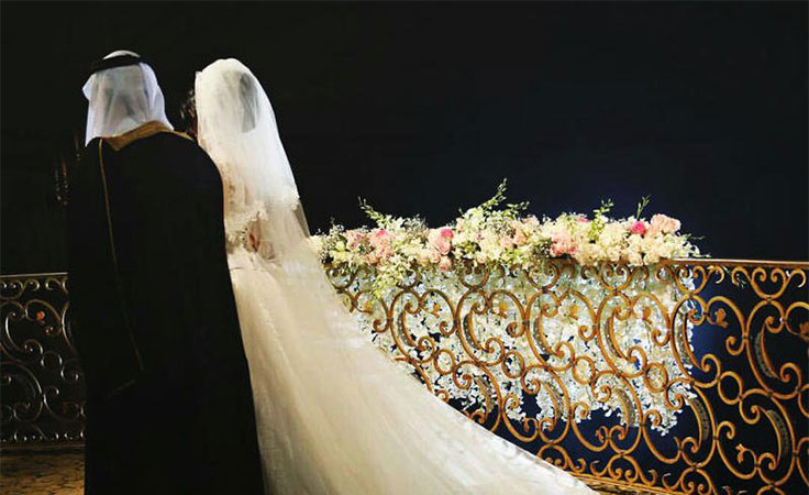 بالفيديو طفل يبكى داخل حفل زفاف ويتسبب في بكاء العروسة